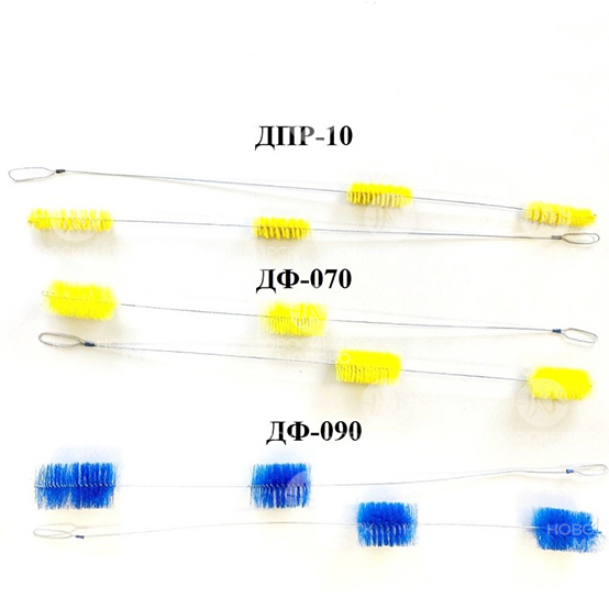 Ёрши для чистки молокопровода / труб /шлангов, иск.щетина